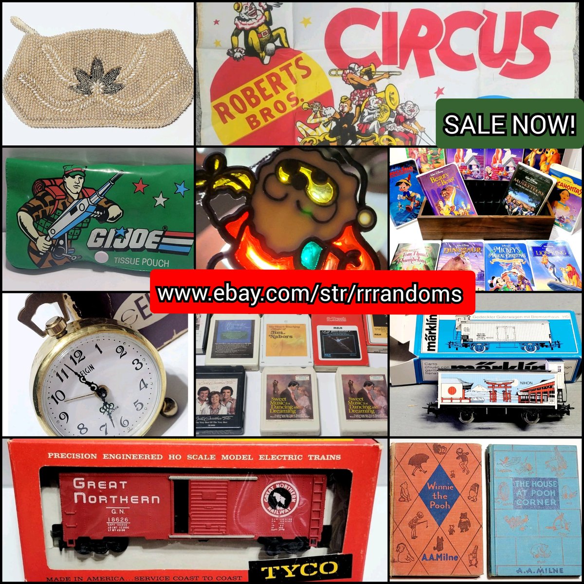 Sale going on now #holidayshopping #christmas #vintage #antique #collectibles #modeltrains #vintagetoys #christmasornaments #jewelry #militaria #trains #holiday #blackfriday #shopping #gifts #circus #books #smallbusiness #womanownedbusiness #ebay ebay.com/str/rrrandoms