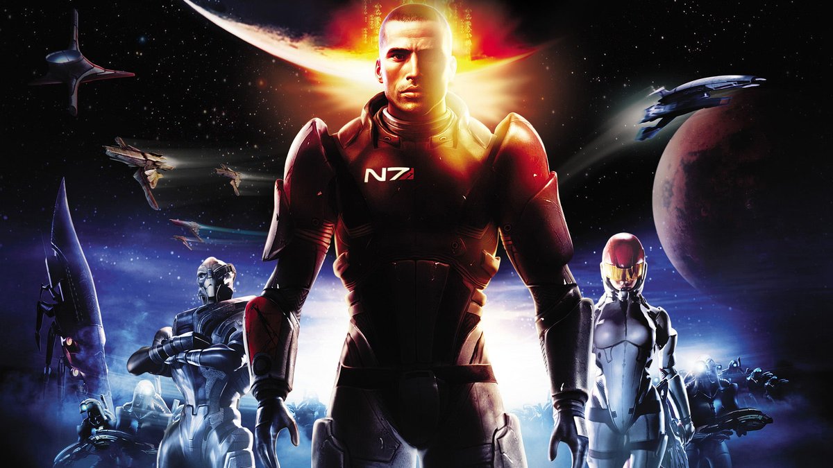 gamestop's tweet photo. "I'm Commander Shepard and this is my favorite Twitter account on the Citadel"
- Shepard (probably)

It's been 15 years since Mass Effect and we still haven't come to terms with choosing Ashley over Kaiden. https://t.co/8VgucKPF3l