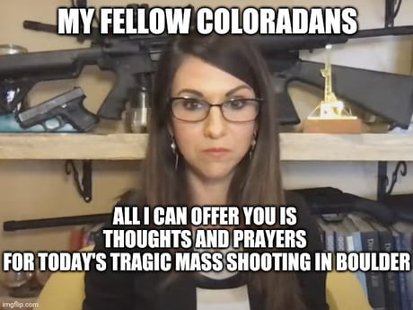 ektaka's tweet photo. @laurenboebert Your thoughts and prayers are meaningless when you refuse to do anything to keep the weapons of mass murder out of these psychopaths' hands...
#CommonSenseGunRegulationNOW 
#UniversalBackgroundChecks
#BanAssaultRifles #BanHighCapacityMagazines https://t.co/JhSpBvGM2W