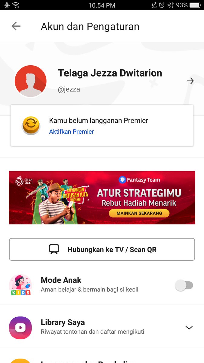 TelagaJezza's tweet photo. Coba @vidio Jelasin. Udah gak bisa nonton pildun, nonton anime juga gak bisa. Bahkan gue yang langganan diamond 1 tahun malah begini. Kenapa coba tolong dijawab. Masa gue gak berlangganan statusnya. Gak usah ngadi ngadi... https://t.co/kSQIiQ7mOu