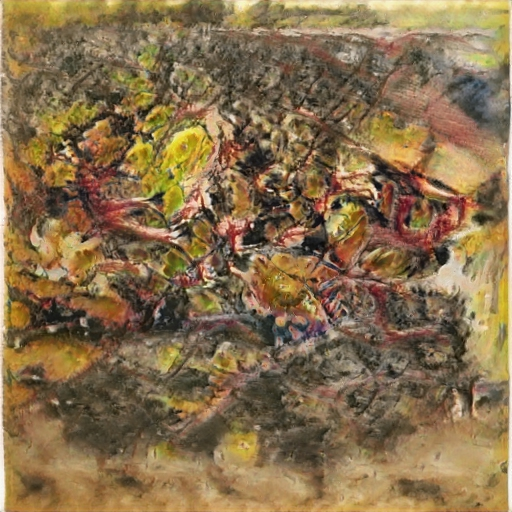 You’re looking at a 17th century piece by Albrecht Durer, in the expressionism style. 

It does not exist. #thisartsfake