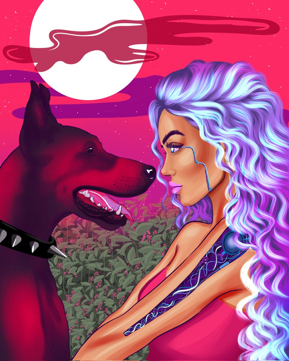 Hey guys 👋💕
This art has 6 days left💞
💜"Neon Android"
💜0.04 $ETH
💜1/1
👇🔗Link 🔗👇
opensea.io/assets/ethereu…

💞I would appreciate your support💞

#NFTCommunity #NFTFam #KatoKrew