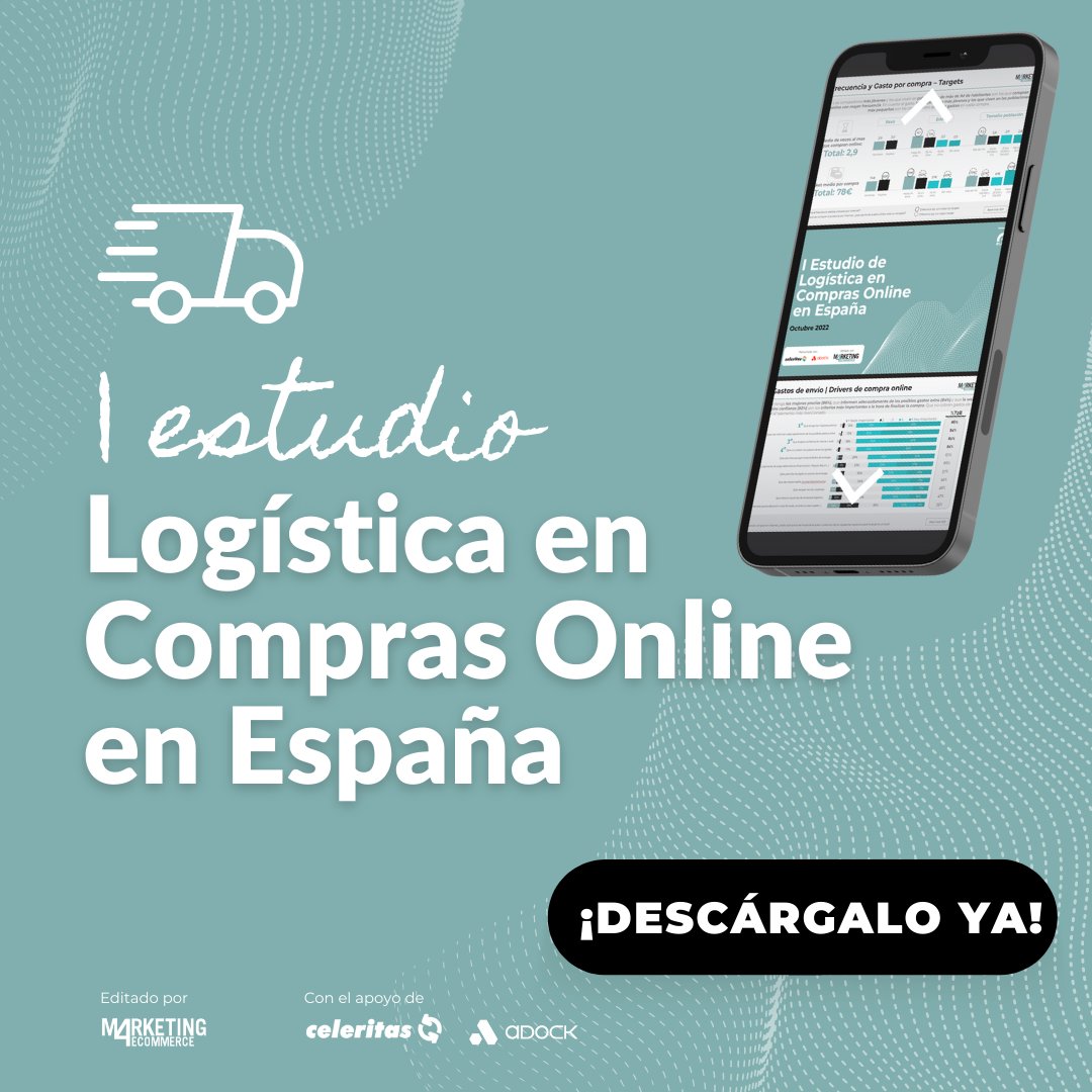 ¡El ritmo en M4C no para!🚀
Traemos un nuevo #ebook gratuito para ti: El primer estudio de logística en compras online en España 🔝

La radiografía más completa sobre los envíos online 📦💻 Consíguelo en este enlace ⤵
marketing4ecommerce.net/descargables/e…