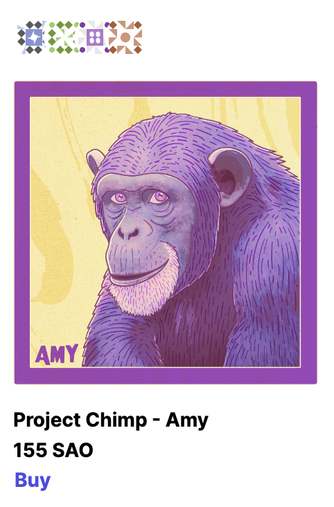 projectchimps's tweet photo. Happy 14th Birthday ๐ #AmyChimp who is a small but mighty chimp. Whenever the more dominant and bigger chimps are not in the room, Amy will check to make the coast is clear before doing one of her โbig displays.โ Get your own Amy #NFT here https://t.co/cpjiqs0bWM https://t.co/XWyHzejj7g