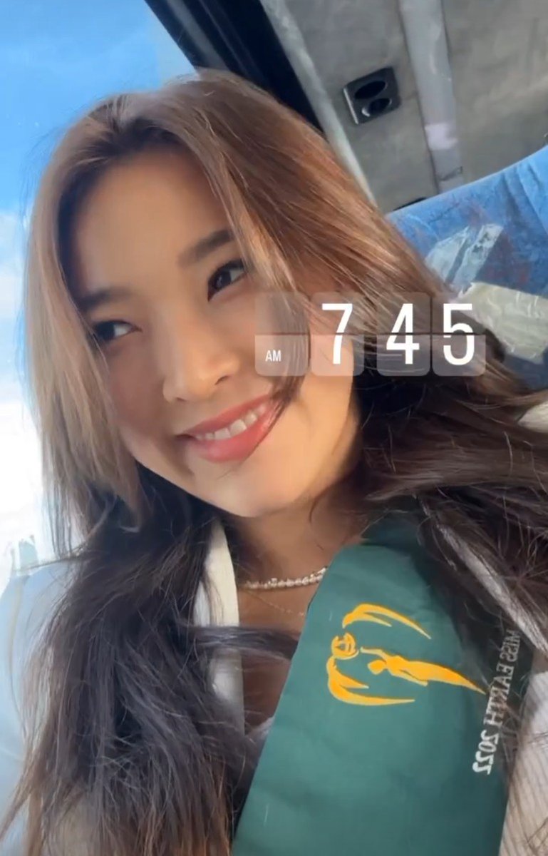 First tweet. #missearth2022 #earthsister #morningmotivation #happyface #saranghaeyo