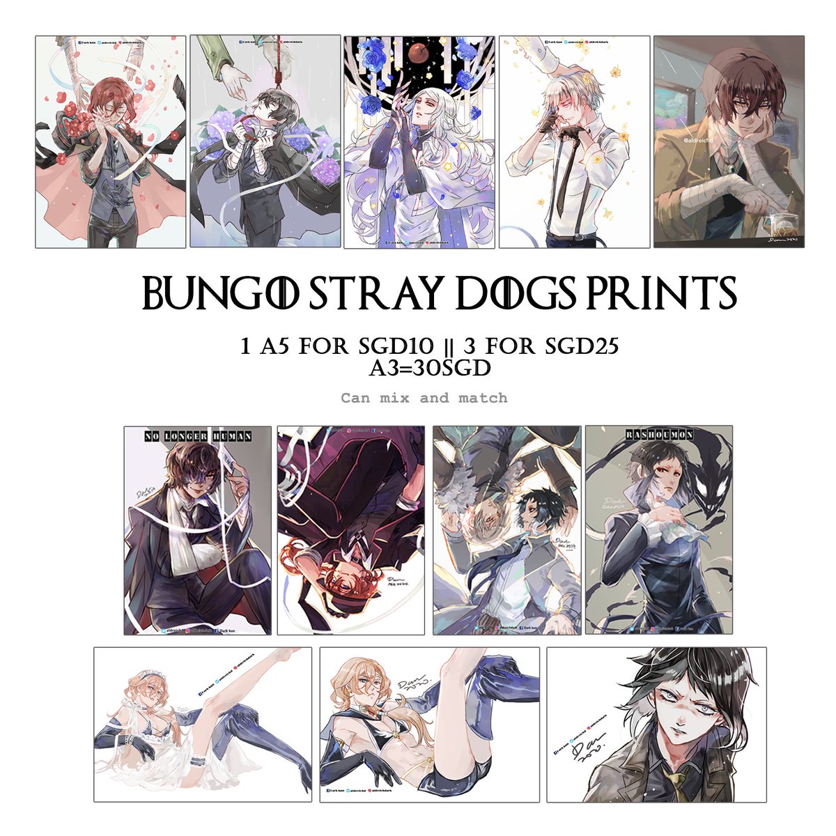 AFASG catalogue part 7

Looks like this fandom is here to stay rent free in my head too *looks at the increasing fanarts

#AFASG2022 #AFASG #Bungoustraydogs #bungostraydogs #bsd 