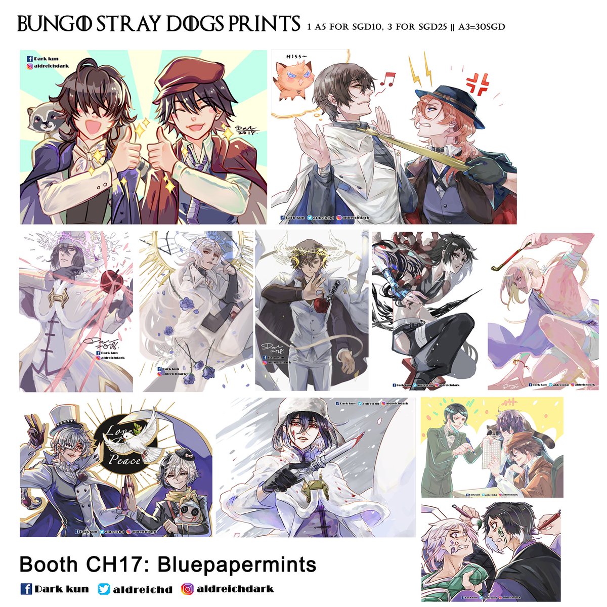 AFASG catalogue part 7

Looks like this fandom is here to stay rent free in my head too *looks at the increasing fanarts

#AFASG2022 #AFASG #Bungoustraydogs #bungostraydogs #bsd 