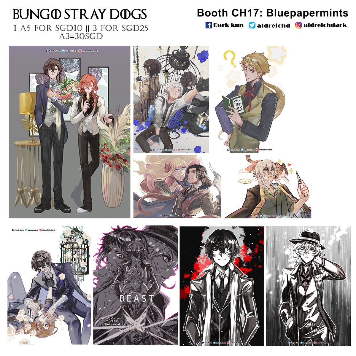 AFASG catalogue part 7

Looks like this fandom is here to stay rent free in my head too *looks at the increasing fanarts

#AFASG2022 #AFASG #Bungoustraydogs #bungostraydogs #bsd 