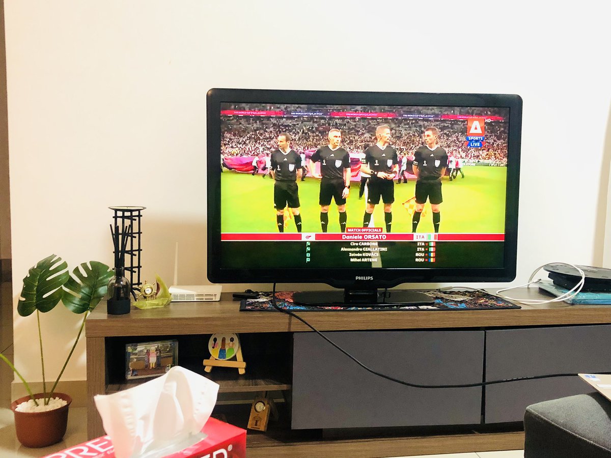 Bye bye cricket for a while 😊 #FIFAWorldCup