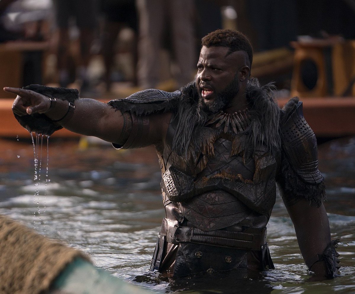 MCUSource's tweet photo. Actor @Winston_Duke has confirmed that his character #MBaku has became the new King of Wakanda after #BlackPanther: WAKANDA FOREVER! https://t.co/SZEHFCsrZc