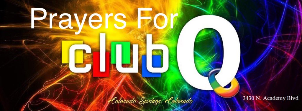 SweetestJen26's tweet photo. Sending all the prayers for all the victims in the LGBTQIA club in Colorado! Sending healing love and know you can shoot us down but we will rise again! 🌈 #PrayersForClubQ #LGBTQIA #PrayersForColorado #weareherewearequeergetusedtoit https://t.co/mOMvDBkqmI