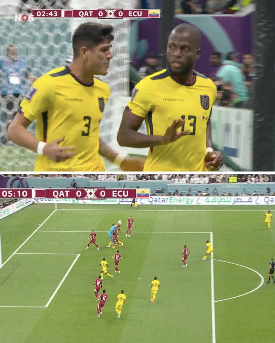 ESPNDeportes's tweet image. Este gol fue anulado para Ecuador... 🤔