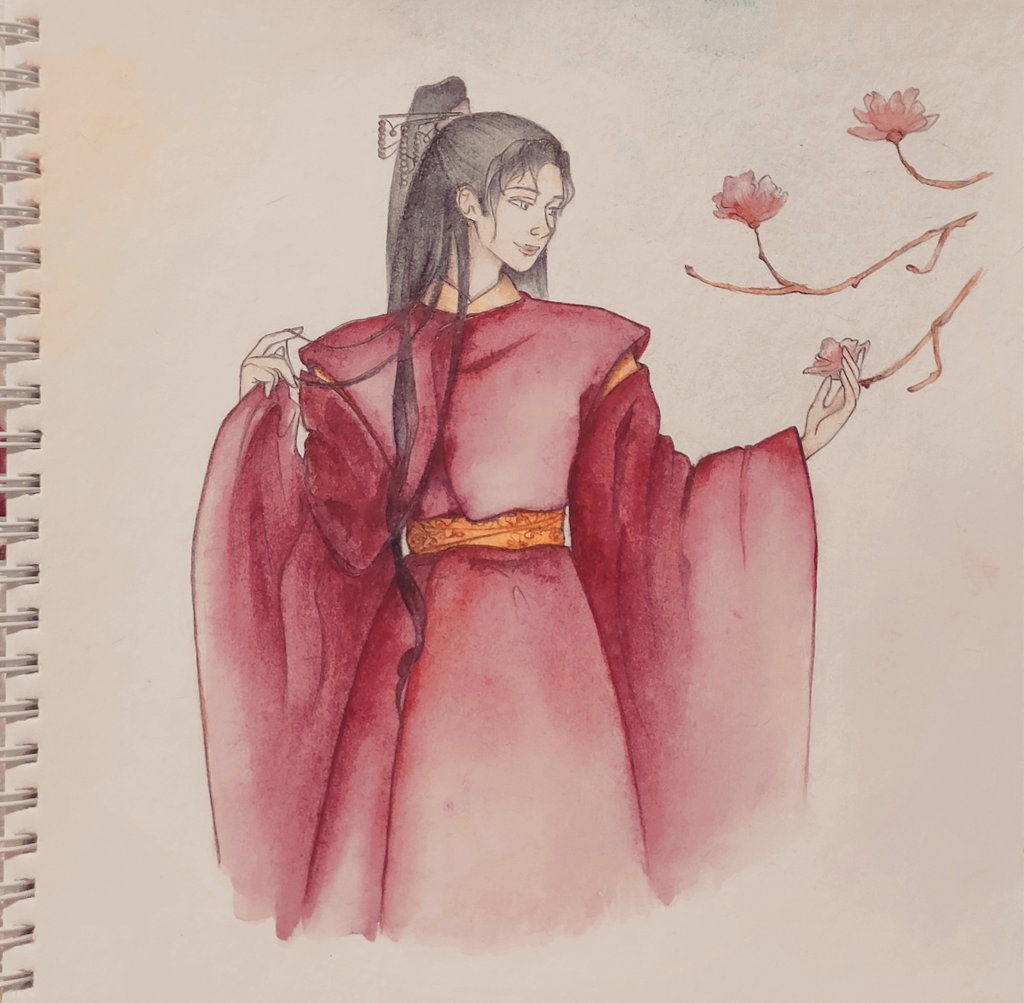 Shapka_D_'s tweet photo. 🌸💮🌸
#ArtistOnTwitter #sketch #art #china https://t.co/nVFhlhNANZ