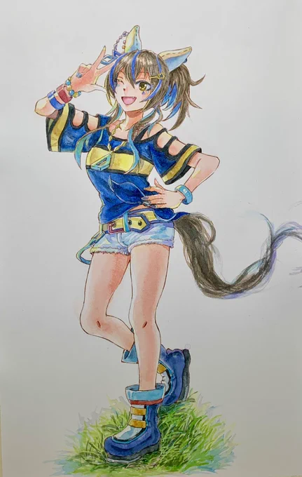 ダイタクヘリオス(ウマ娘)です。お題有難うございました#odaibako 