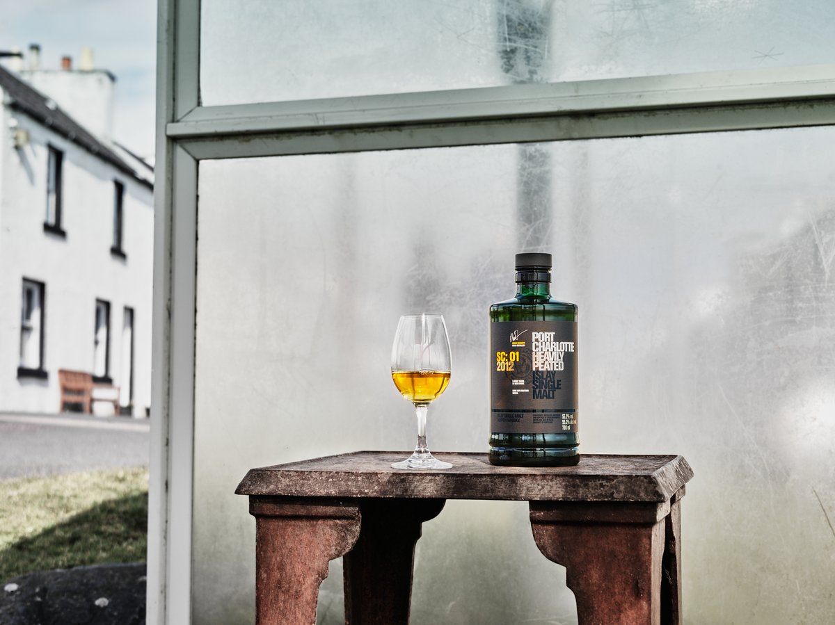 Bruichladdich's tweet photo. Our Dram for the Weekend is Port Charlotte SC:01
A complex recipe: Port Charlotte’s signature BBQ smoke, finest Sauternes wine casks from Bordeaux.
Mellow with hints of gorse, honeyed coconut & fudge.
Have you tried our latest cask exploration?
#PortCharlotte #DramForTheWeekend https://t.co/DHzusmMiDX