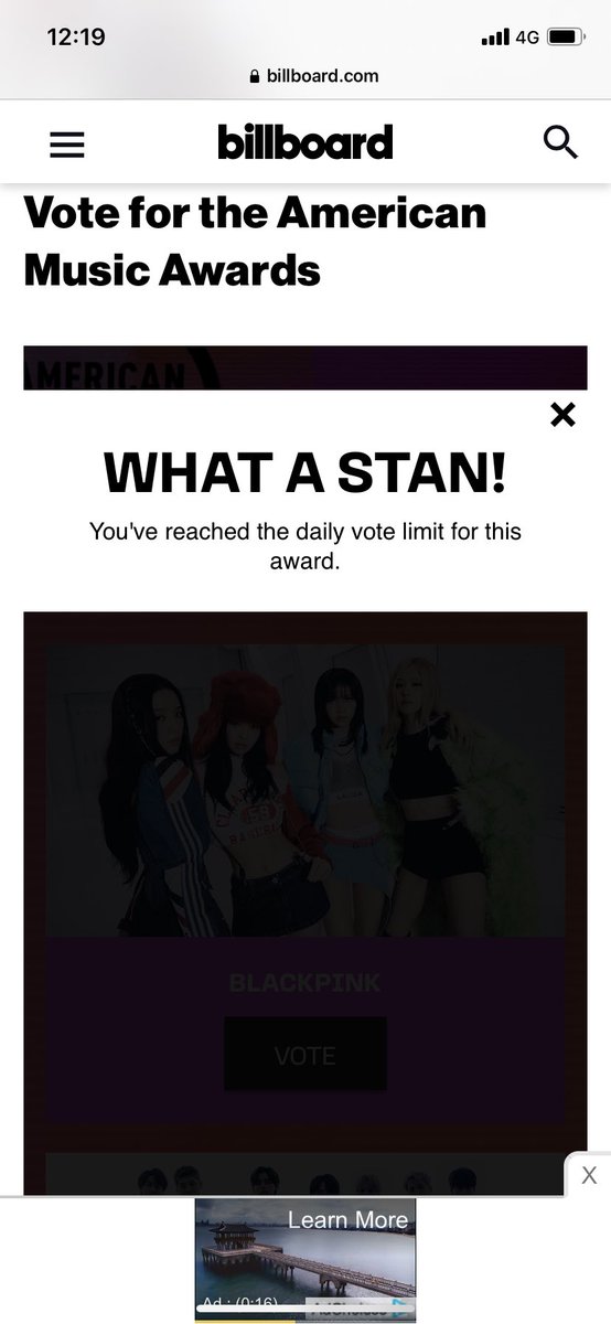 taehyunkthyn's tweet photo. @txtlov go 

I'm voting for TOMORROW X TOGETHER (@TXT_members) for Favorite K-Pop Artist at the #AMAs https://t.co/sWZafJl0t5