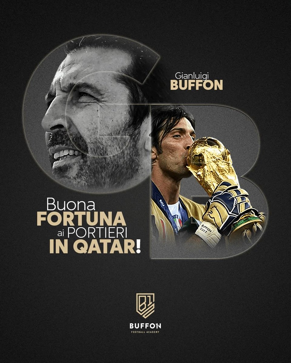 LetsVanquish's tweet photo. Comienza el Mundial de #Qatar2022 y #BuffonAcademy les desea a todos los porteros la mejor de las suertes 🧤 Palpitamos el evento deportivo más grande del mundo junto a la academia de porteros de @gianluigibuffon 🔥 #letsvanquish #BuffonAcademy #Qatar #WorldCup https://t.co/LAsHtmPSys