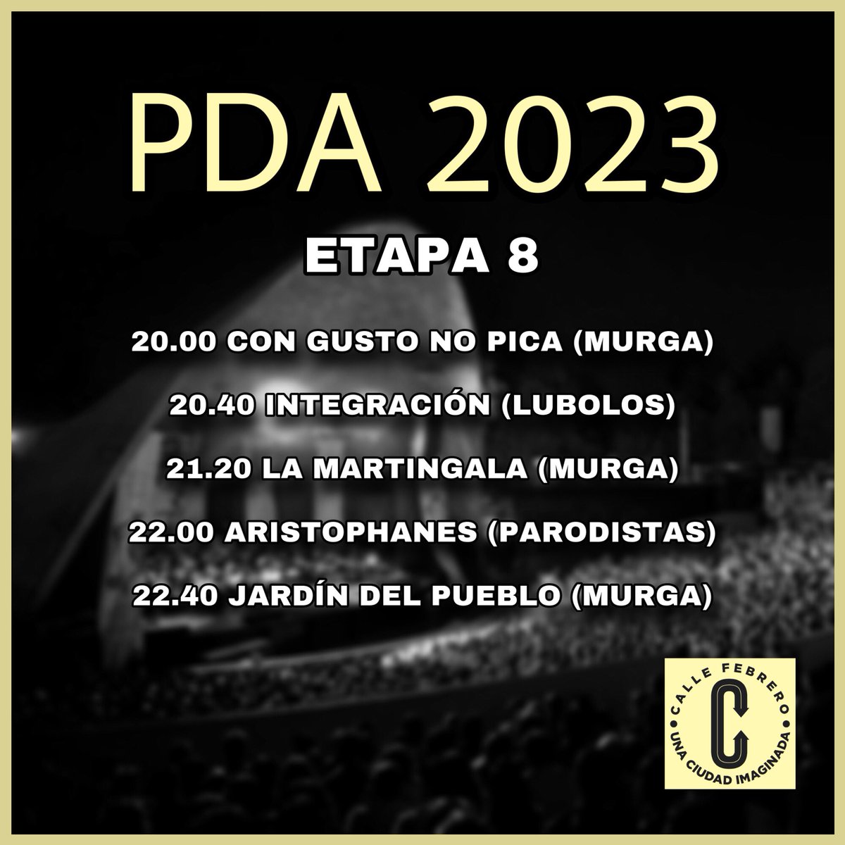 CalleFebrero's tweet photo. Estos son los conjuntos protagonistas de esta noche🤩🙌🏻
#PDA2023 https://t.co/UJ7q275KIE