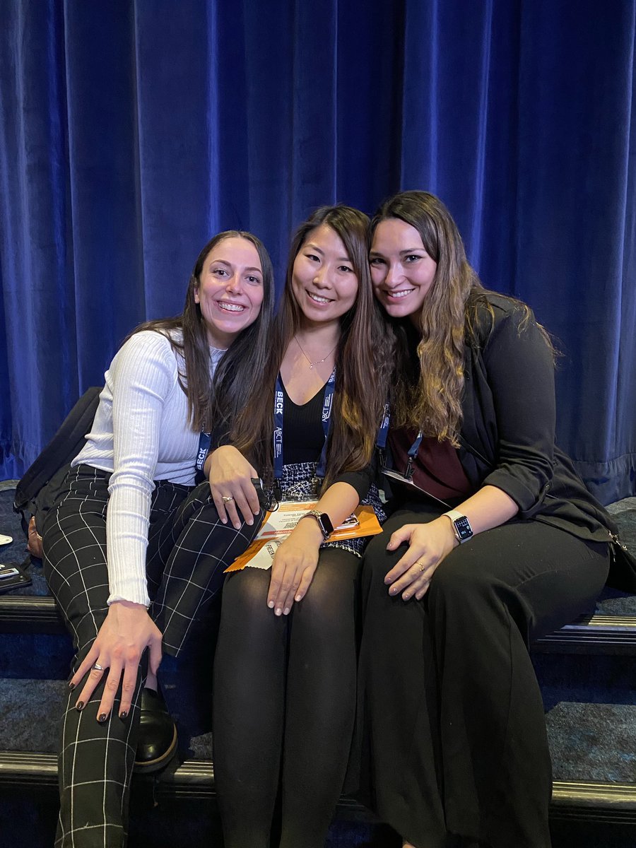 Marianne Chirica (@mariannechirica) on Twitter photo The best part of <a href="/ABCTNOW/">Association for Behavioral and Cognitive Therapies</a> is meeting up with long-distance academic friends! <a href="/KatherineABerry/">Katie Berry</a> <a href="/yexinyu_yang/">Yexinyu “Yolanda” Yang</a> #ABCT2022 The best part of <a href="/ABCTNOW/">Association for Behavioral and Cognitive Therapies</a> is meeting up with long-distance academic friends! <a href="/KatherineABerry/">Katie Berry</a> <a href="/yexinyu_yang/">Yexinyu “Yolanda” Yang</a> #ABCT2022