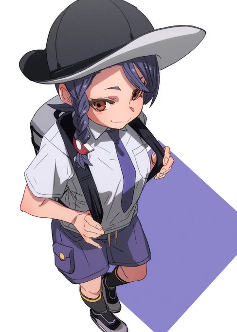 うちのポケモンバイオレットの主人公ちゃん 