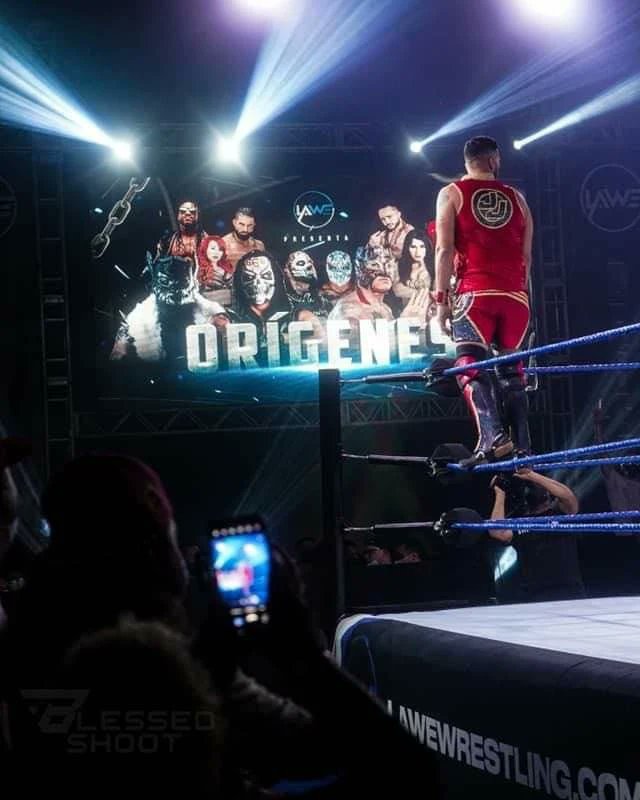JJ_Jon_Justice's tweet photo. Hace un año de "Orígenes" de LAWE. Una noche histórica, una noche en la cual este servidor tuvo la oportunidad de ser el primero en salir por esa cortina y el primero en alzarse con una victoria dentro de un cuadrilátero de @LAWEWRESTLING 

#LAWE #Origenes #JonJustice https://t.co/z3tTUuNpWN