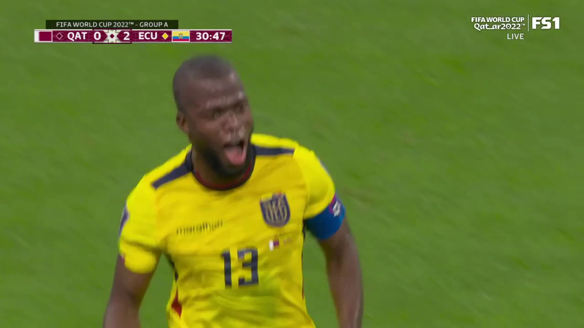 ENNER VALENCIA DOES IT AGAIN

@LaTri takes a 2-0 lead 🇪🇨”