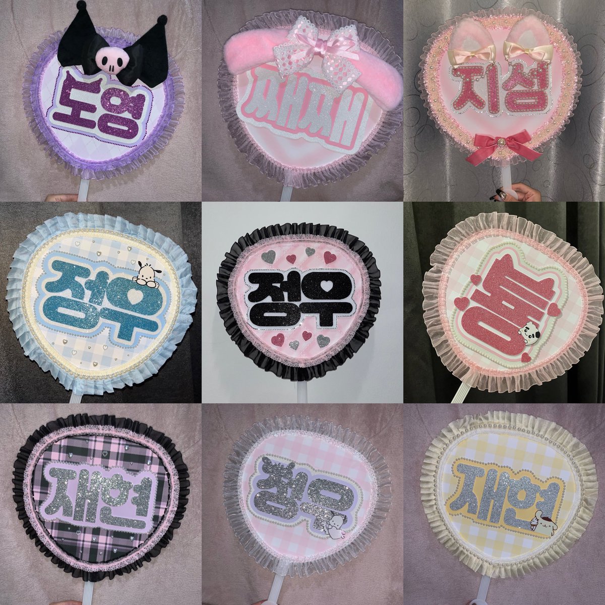 yoursweetnana's tweet photo. มีคนสอบถามเข้ามาเยอะมาก ผมรับทำพัดนะค้า เดี๋ยวมาเปิดคับ รับทำของทุกวงเลยนะค้า มีหูตุ๊กตากรุ้งกริ้งด้วยฮับฮยองง 🙏🏻🤍 https://t.co/Y5QBxey3Pe