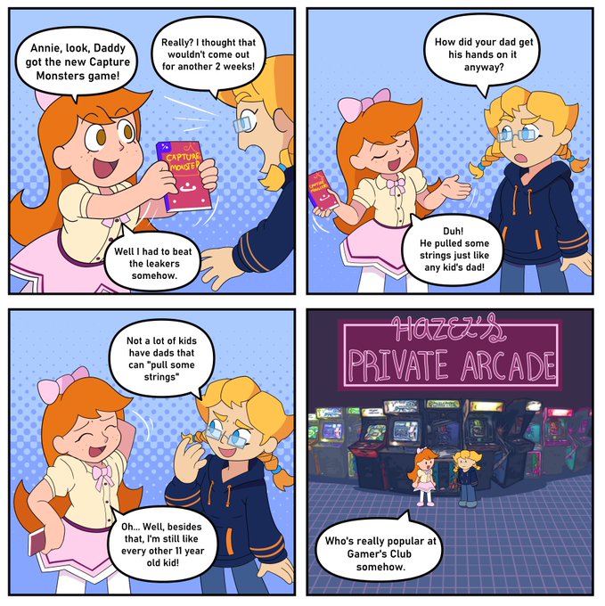 Can't Buy Happiness Comic #8: Hazel's Gamer Hype (For all the Pokemon fans I guess) 

RTs and shares appreciated 