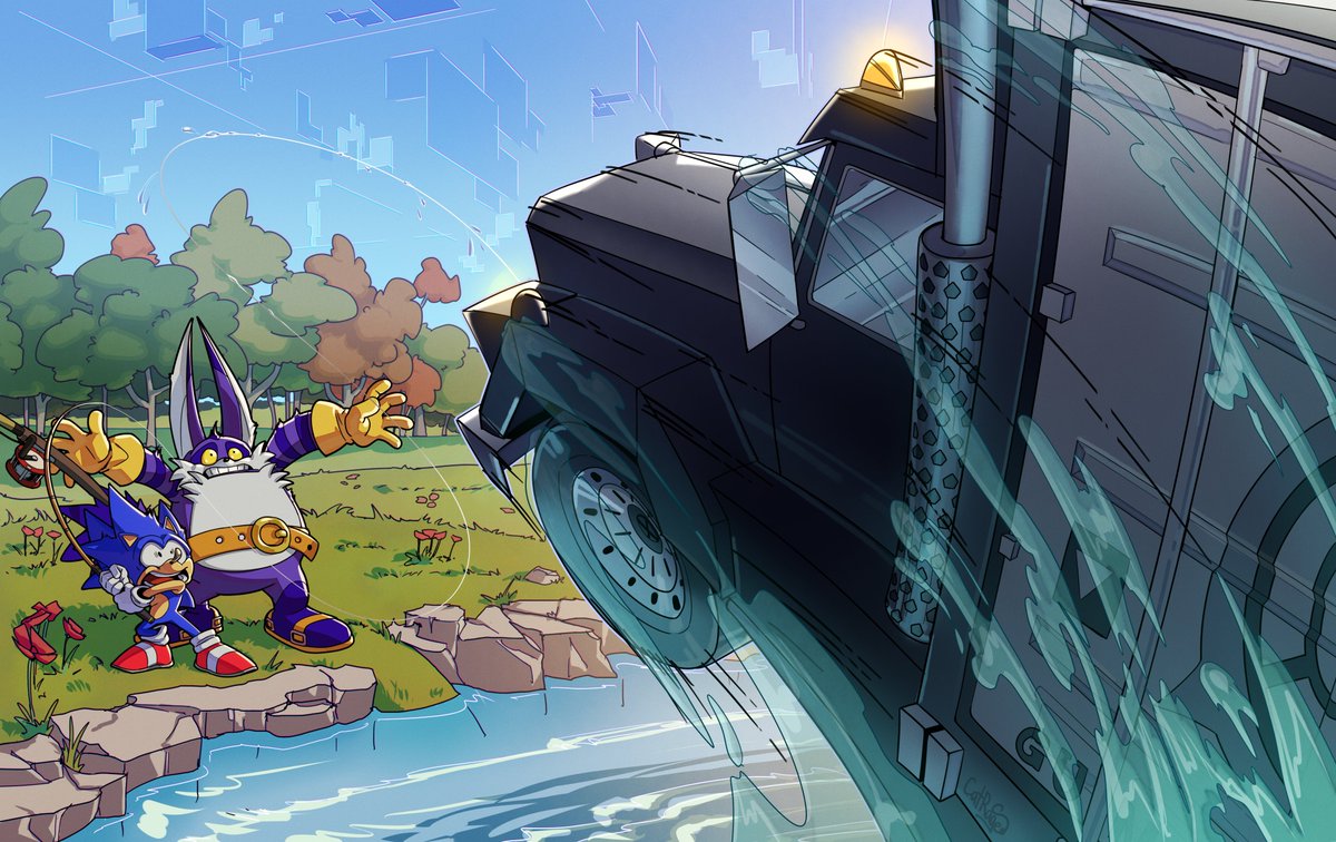 CatRage_miau's tweet photo. (Un)lucky catch 🎣
#SonicTheHedgehog #SonicFrontiers https://t.co/KGxhsQFlkl