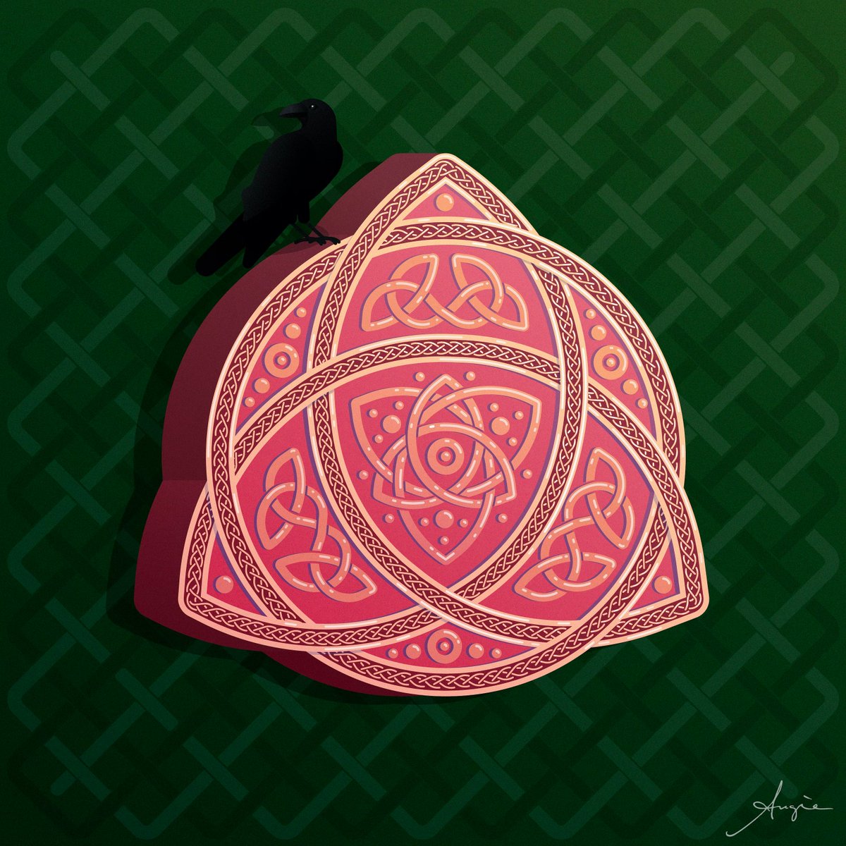 "Triquetra", 3rd piece of the Symbols collection is now available on FND 🪢✨

"The Triquetra is a powerful symbol associated with Celtic culture and Ireland..."

$ETH 0.65 buy now
$ETH 0.5 reserve

Happy nifties ! 💖