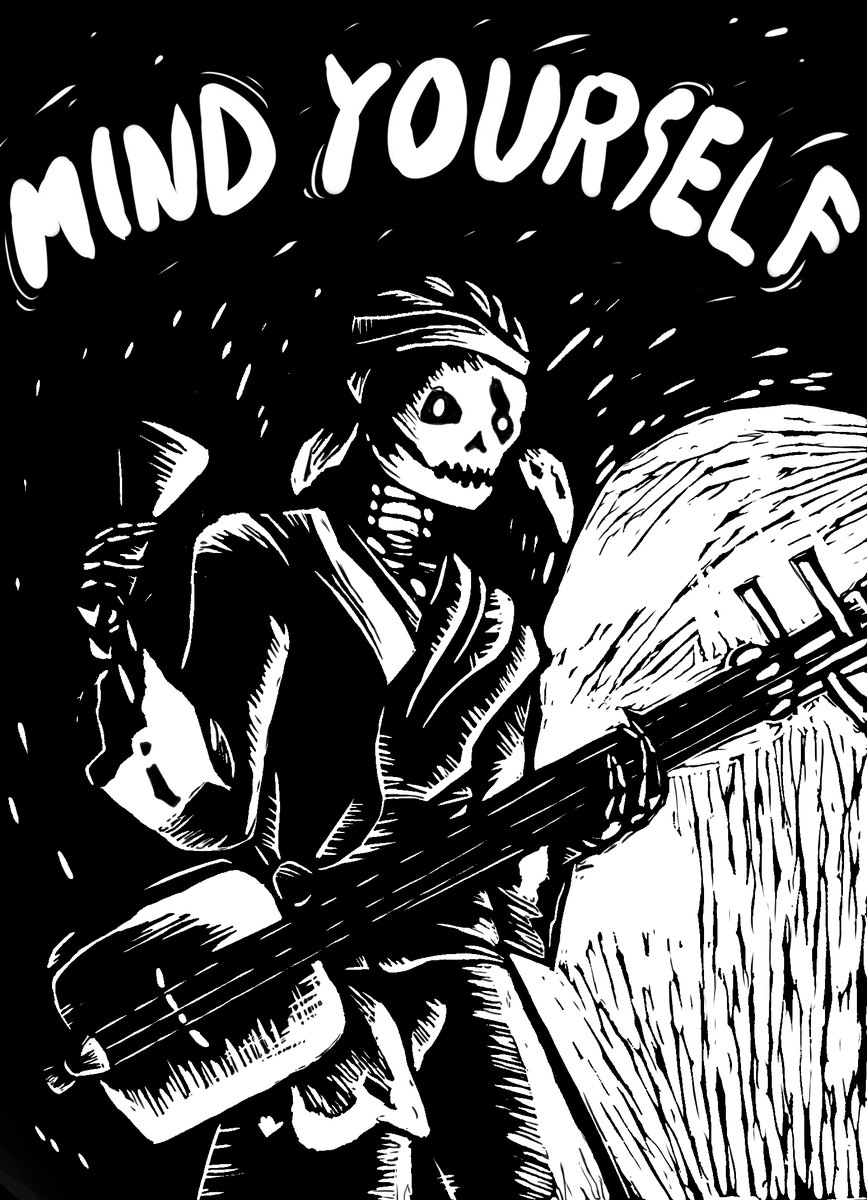 PaintArt32's tweet photo. "MIND YOURSELF"
#tsom #theschoolofmagic #jadesugar #jade #sugar #linograph #digital https://t.co/tWuMJ95iwe