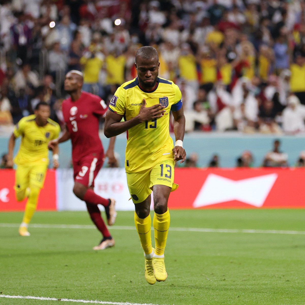 shaffihdauda1's tweet photo. Enner Valencia, the first Player to open the 2022 World Cup score chart! https://t.co/3y5ZF22Sjs