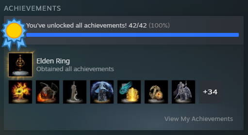 done 100% achievement 2 game maso