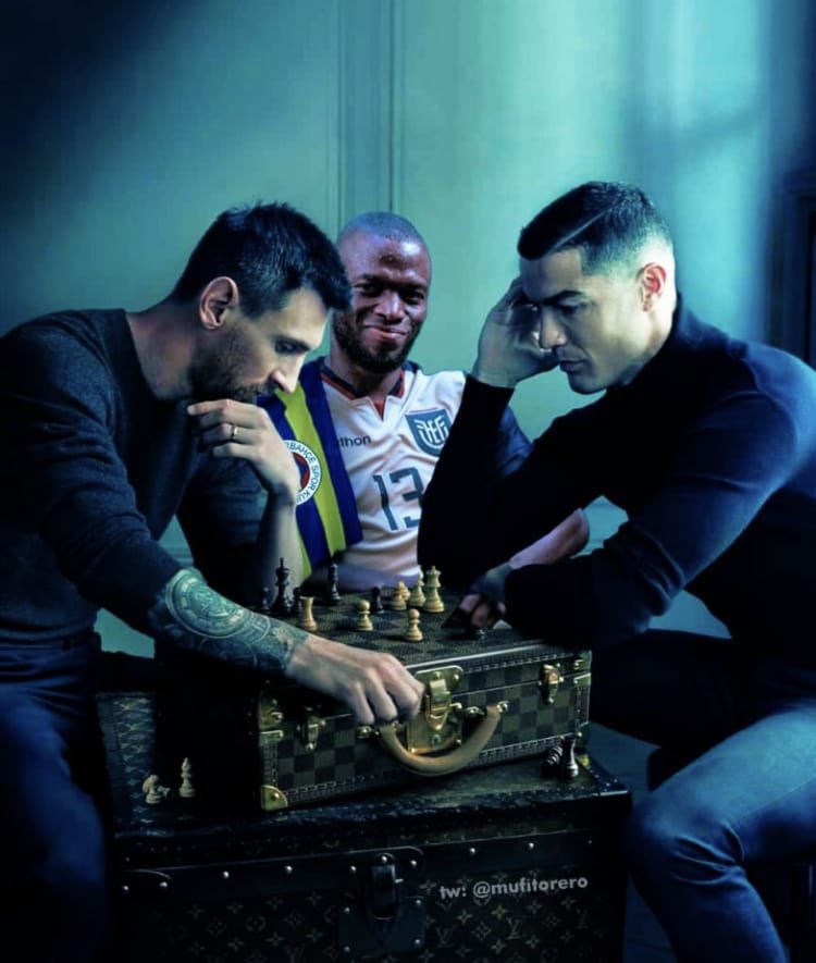 Kazanan Valencia ile oynar #GOAT𓃵