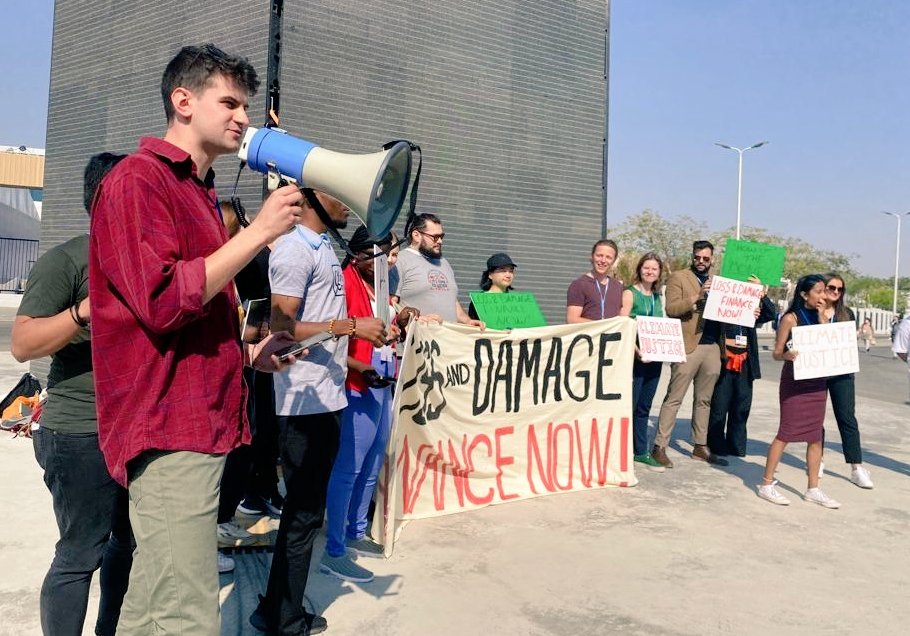 [1/4] 🙌 Today at #COP27, we have seen the historic adoption of a new #LossAndDamageFund under the UNFCCC. 🕑 Nearly 30 years after #LossAndDamage was first discussed, another stone has finally been laid down on the path to achieving #ClimateJustice.