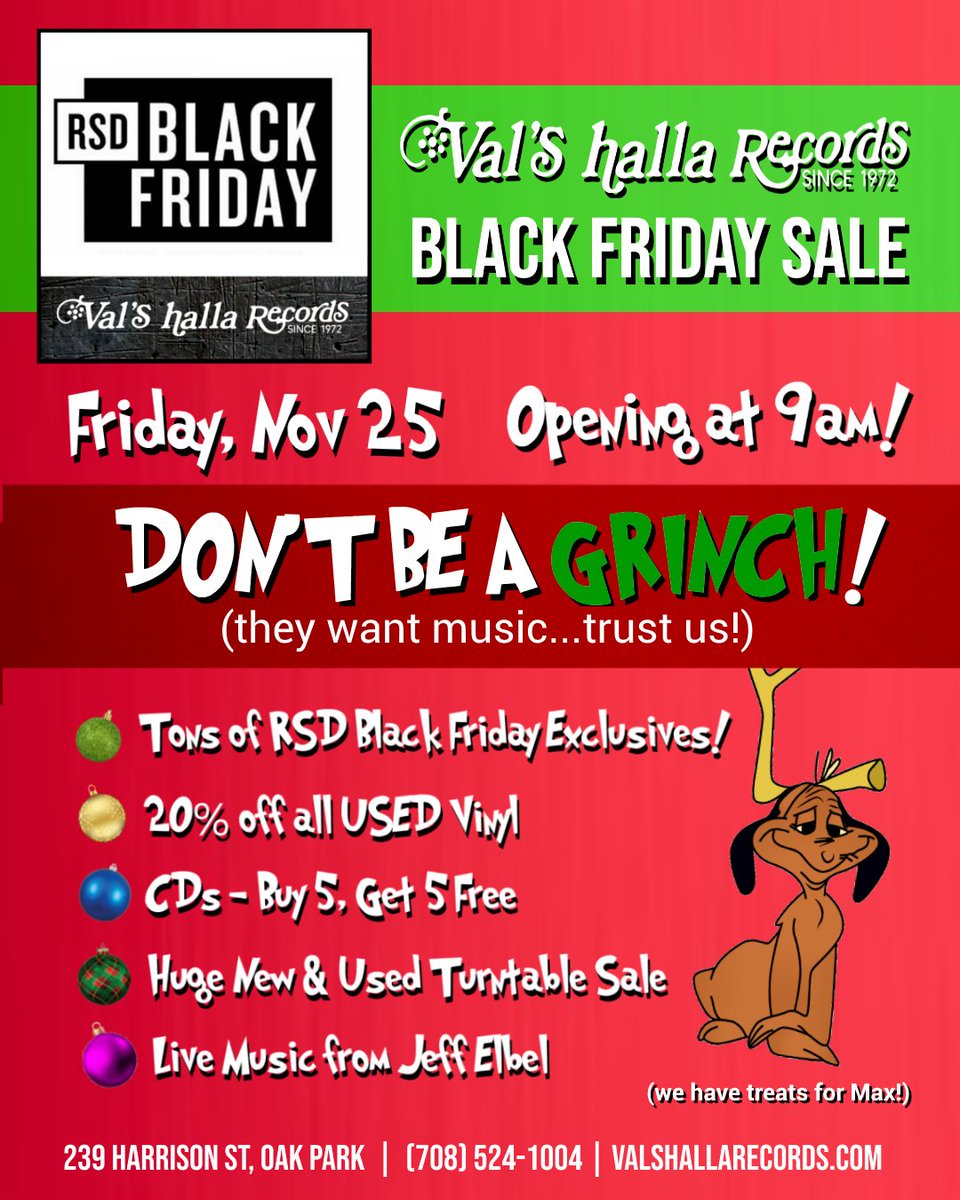 Pull out the winter accessories and grab a coffee cause it's almost time to queue up!  #rsd #recordstoreday #rsdblackfriday