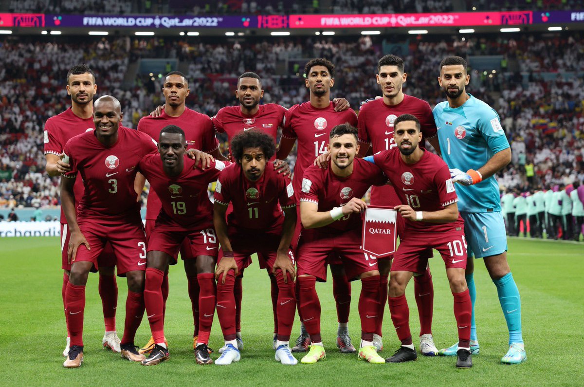 Qatar Football Association on Twitter: "📸 Photos from the first half of  the #FIFAWorldCup game between our 🇶🇦 national team and Ecuador 🇪🇨  #AlAnnabi #Qatar2022 https://t.co/GpgyXBLAAd" / Twitter