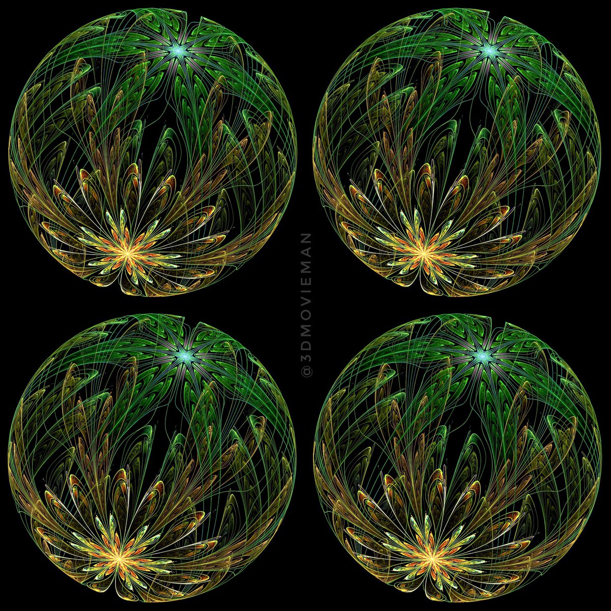 3DMOVIEMAN's tweet photo. Spherical Omni #stereoscopic #3D #fractal 

#stereoscopy #stereoview #FractalArt #fractalartist #3Dartist https://t.co/iEczJXo2hu