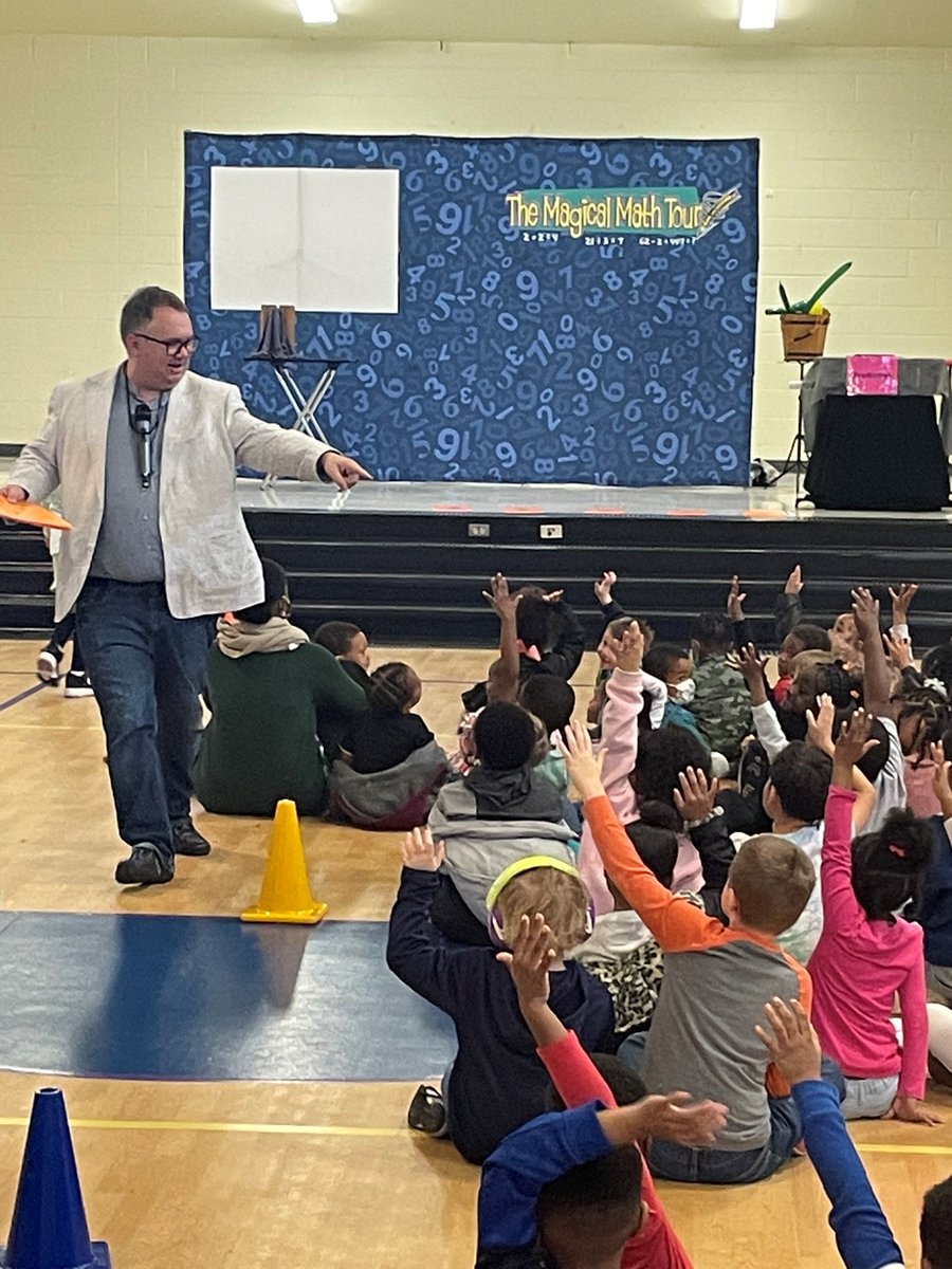Ward_Colts's tweet image. We had a great time at Ward last week! The Math Magician, Brian Curry, brought his love of math and magic to Ward to share with our students. Both students and staff alike enjoyed his performance! Thank you Brian! #wardstrong #4houses1school