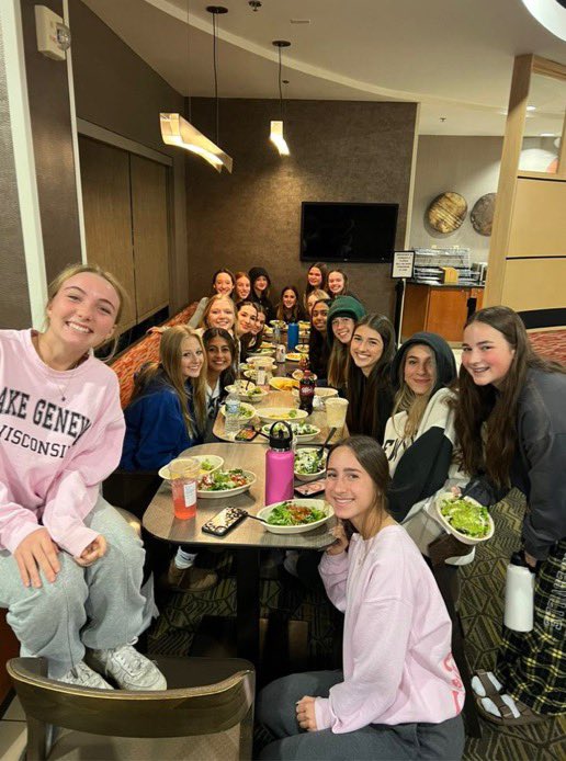 Great team breakfast! Good Luck this afternoon.