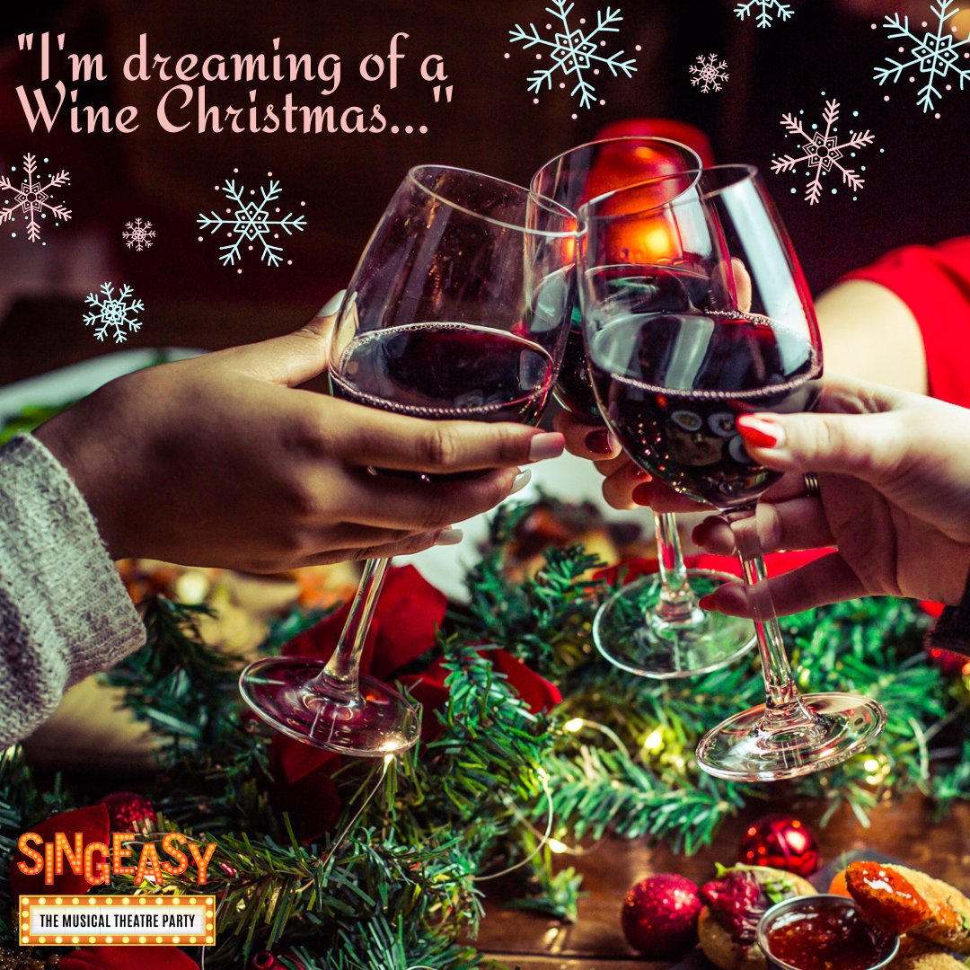 Let's be honest...we're here for the wine not the snow, who isn't? 🍷 Be sure to get those bookings in with us to celebrate the festive season in the best way we know how, belting our tits off of course 🎤😜

#singeasy #westend #singingwaiters #musicaltheatre #livemusicvenue