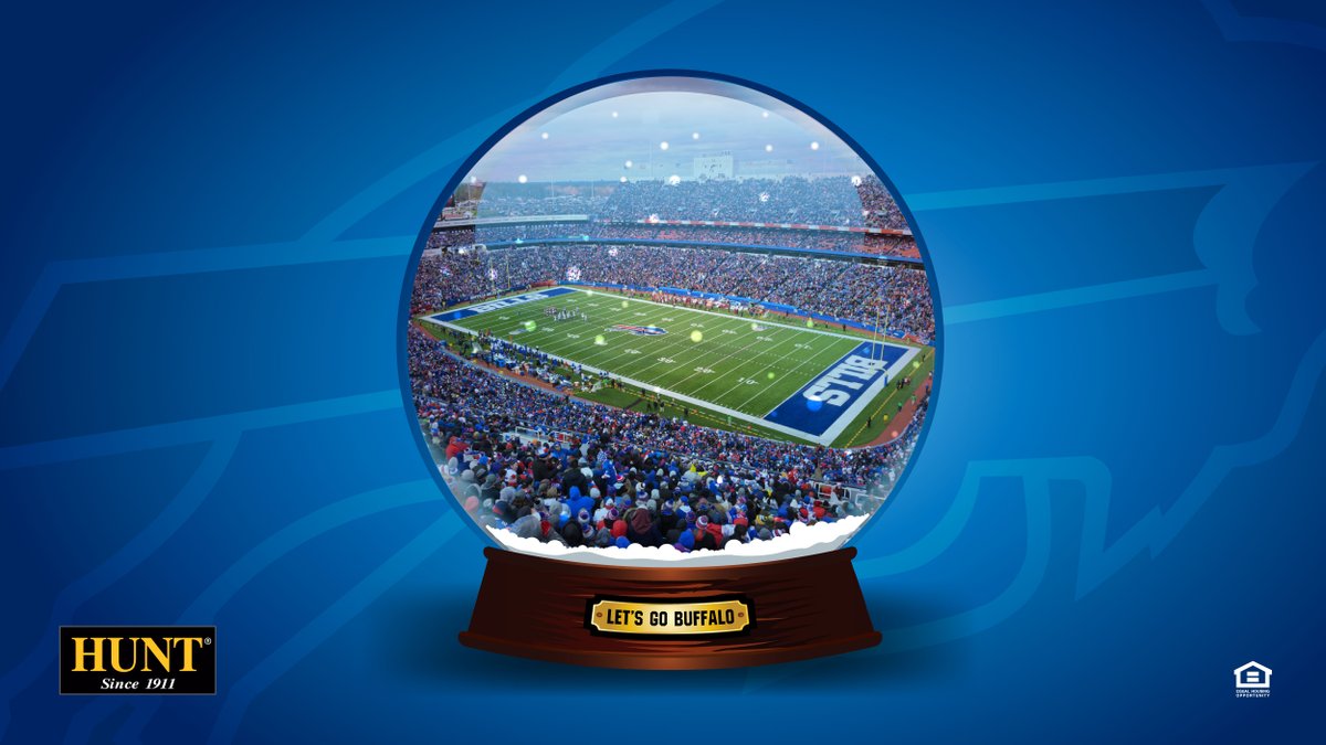 There's snow place like home. ❄️ <a href="/BuffaloBills/">Buffalo Bills</a> #GoBills