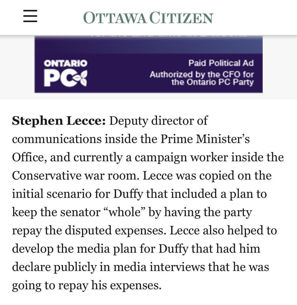 WendyGoodes's tweet photo. An excerpt from 2015 that shows the early deceptions of @Sflecce.

Why do people believe this Minister of Spin? He wouldn’t know the truth if he fell over it. 

He can’t be trusted still. Guess some people never change. 😡😡😡 https://t.co/whjGHznozc
