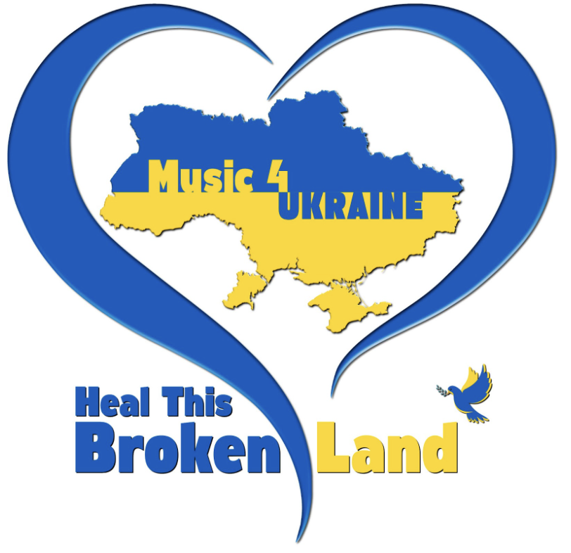 Music4Ukraine's tweet photo. Our charity single #HealThisBrokenLand is giving the hope and support to people who suffer in Ukraine. Please join our movement to share your love

You can watch the video here: https://t.co/GyZQ405dnL  

Donate to the cause here: https://t.co/xGpKt9blWs 

#charity #Music4Ukraine https://t.co/yDGpKtooE7