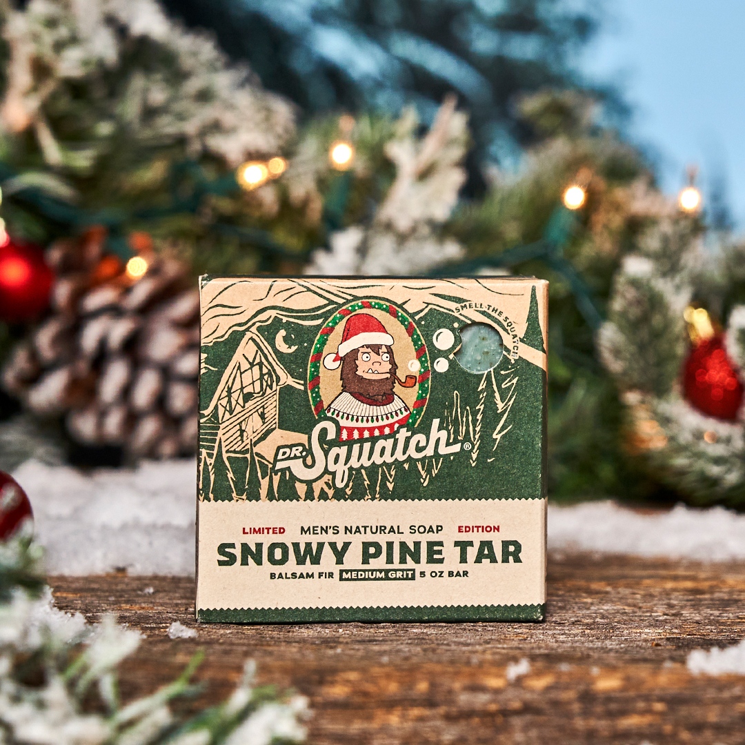 Dr. Squatch on X: 🌲PRODUCT DROP🌲 Snowy Pine Tar is a wintry