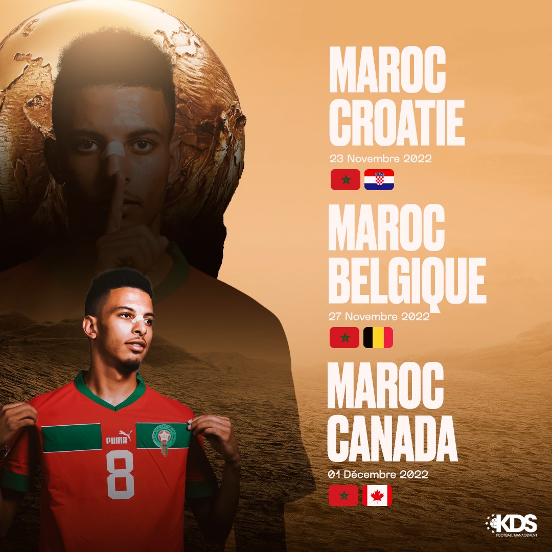 J-4 avant l'entrée en lice de Azzedine Ounahi en Coupe du Monde avec le Maroc 🇲🇦🔥

#dimamaghrib #coupedumonde2022 #QatarWorldCup2022 #FIFAWorldCup