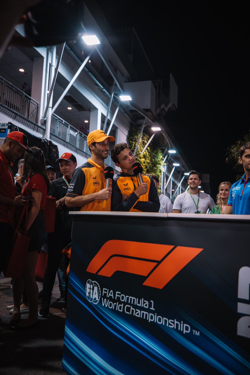 LN4's tweet photo. WHAT A YEAR. Best of the rest, fastest laps, podium in Imola, only driver outside of the top 3 teams to score a podium, 16 Q3 appearances, only midfield driver to score 100+ points, have I missed anything!? https://t.co/bpjDI10ubI