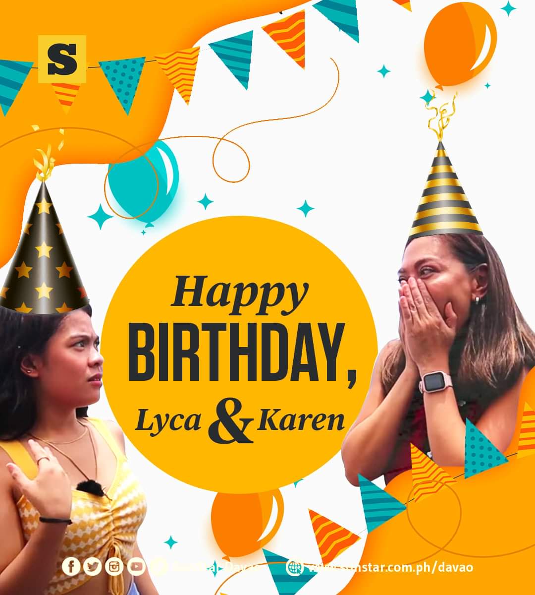 SunStarDavao's tweet photo. Remember the viral interview-turned-meme of broadcaster Karen Davila getting surprised upon knowing that she shares the same birthday with singer Lyca Gairanod a year ago?

Of course, we remember!

Happy birthday, Karen and Lyca!

#SunStarGoodVibes https://t.co/cC2dKtx0kf