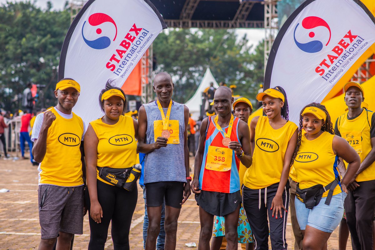 StabexIntl's tweet photo. We came, we saw, we conquered 💪🏾! It was great being a part of this great cause at the 2022 MTN Marathon.
#MTNMarathon2022 #DoingGoodTogether #forbabies https://t.co/LUDXjZuihX