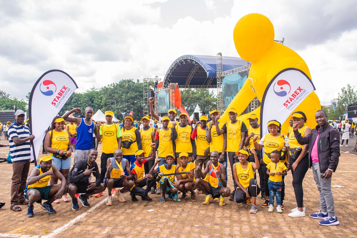 StabexIntl's tweet photo. We came, we saw, we conquered 💪🏾! It was great being a part of this great cause at the 2022 MTN Marathon.
#MTNMarathon2022 #DoingGoodTogether #forbabies https://t.co/LUDXjZuihX